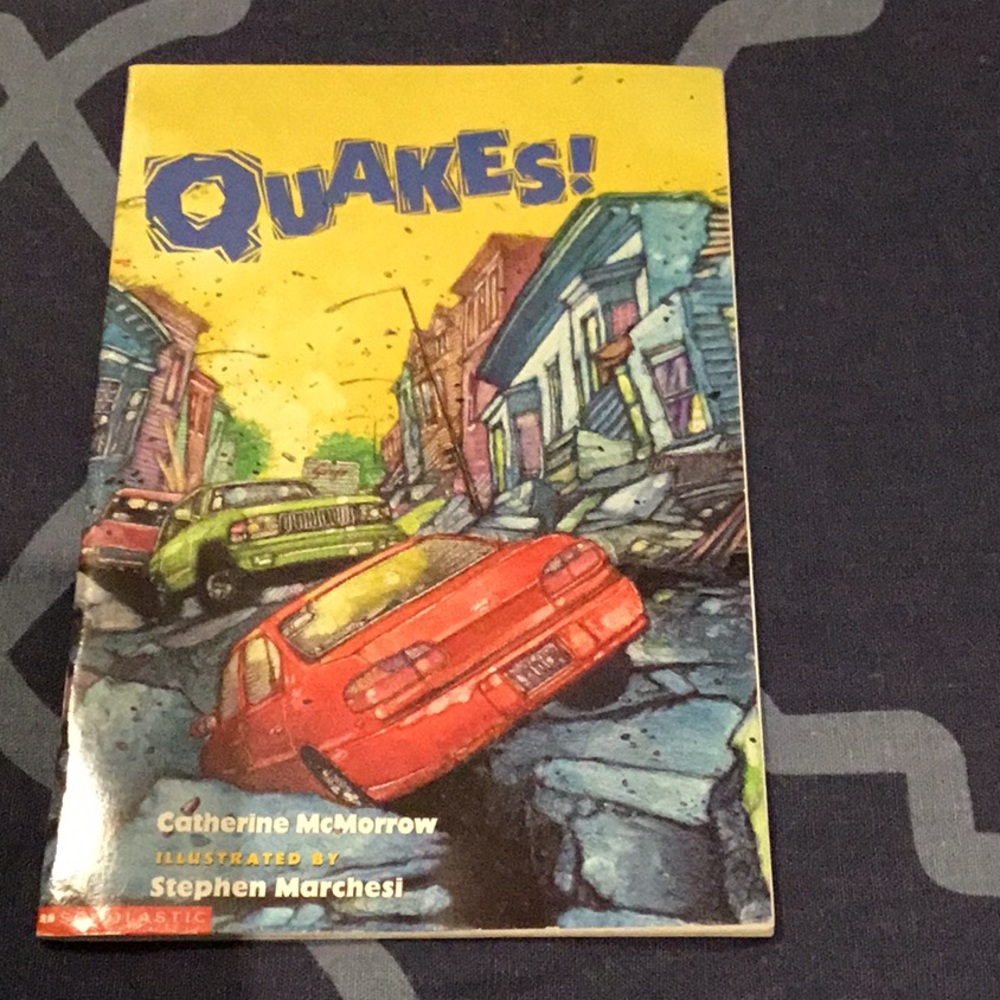Quakes paperback kids science book